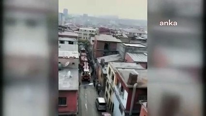 Bayrampaşa'da iş yerinde patlama meydana geldi