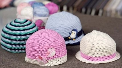 Babymütze häkeln: Schritt-für-Schritt-Anleitung im Video