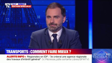 Île-de-France: pour Laurent Saint-Martin, "on ne peut pas dire que la révolution des transports promise en 2015 a eu lieu"