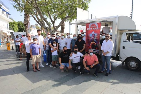 Bodrum'da şehit polis memuru Ercan Yangöz için Kur'an-ı Kerim okundu