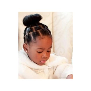 Peinados para niñas con pelo afro