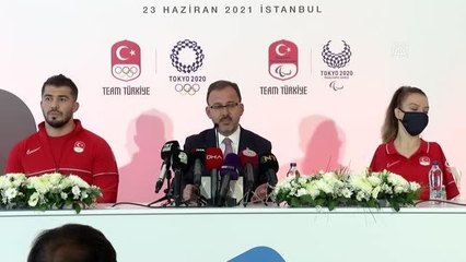 "Tokyo 2020 Team Türkiye Koleksiyonu"nun tanıtımı, Bakan Kasapoğlu'nun katılımıyla yapıldı (1)