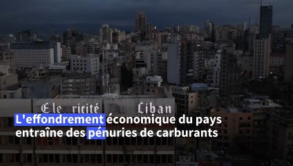 Beyrouth plongée dans le noir, en plein crise de l'électricité au Liban