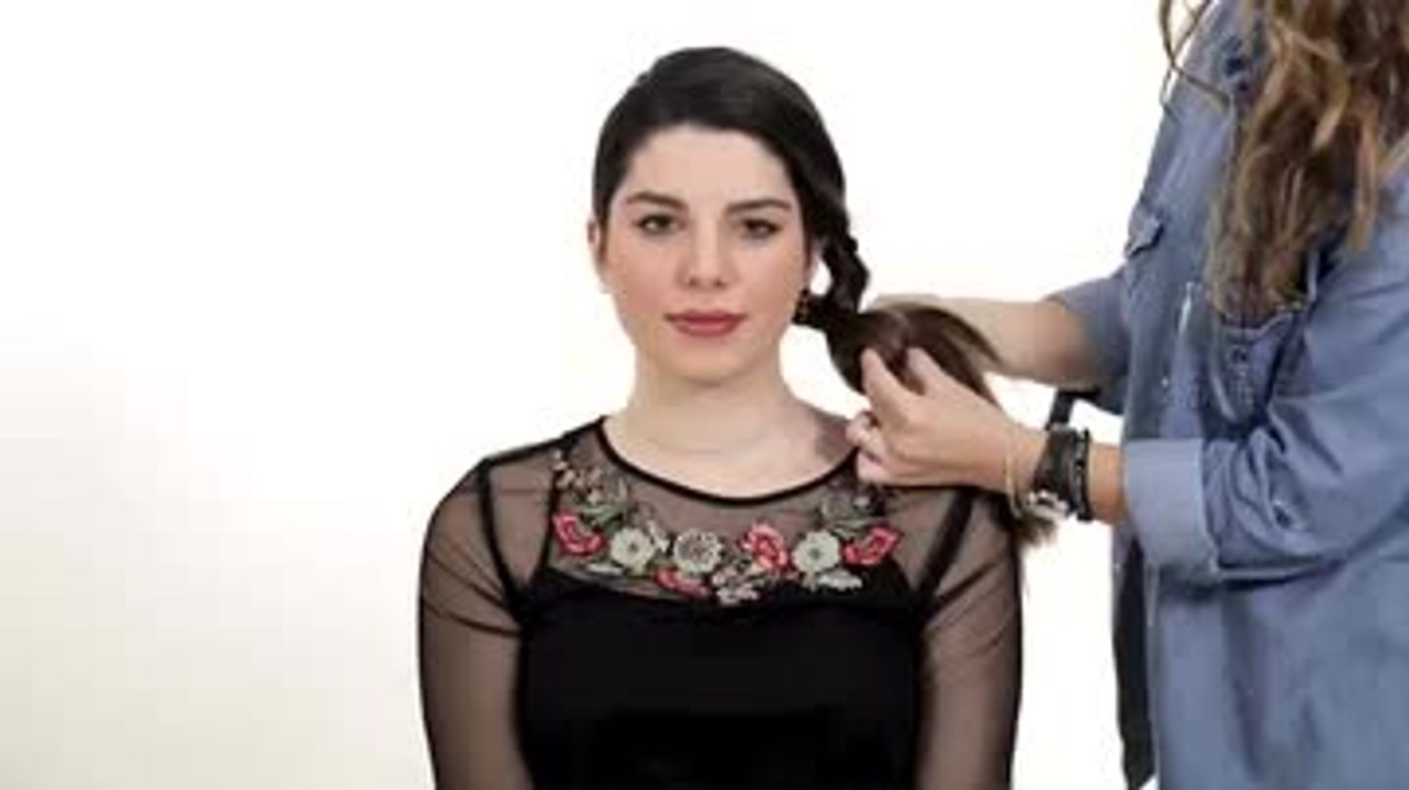 Peinados de Navidad con accesorios