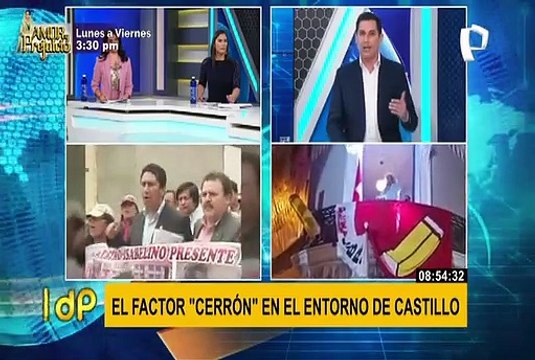 César Combina: Cerrón no permitiría un gobierno autónomo a Pedro Castillo