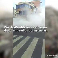 Impactantes imágenes del terremoto de Ciudad de México