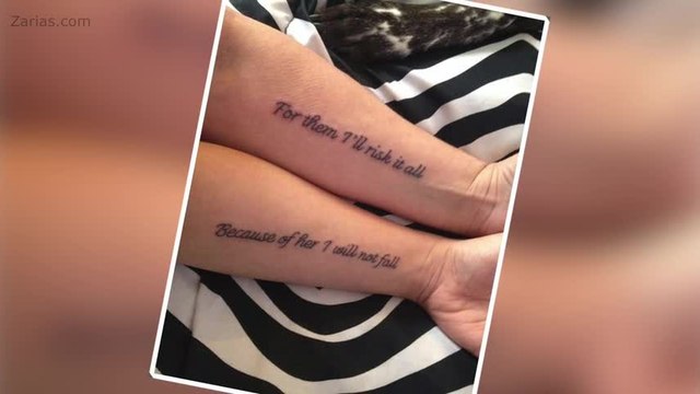 No te pierdas estos tatuajes perfectos para madres e hijas