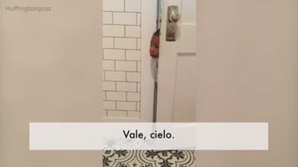 ¡Esta niña es para comérsela y no deja a su madre ni ir al baño!