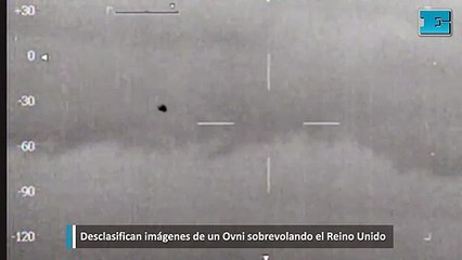 Desclasifican imágenes de un Ovni sobrevolando el Reino Unido