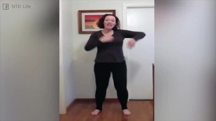 ¡Esta chica se quita 68 kg en un solo baile!