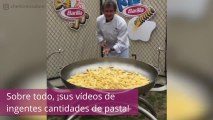 ¿Te gusta la pasta ¡Este cocinero italiano sabe cómo abrirte el apetito!