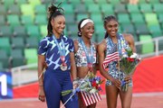 Track Star Christina Clemons Makes U.S. Olympic Team While Wearing Cool Ranch Doritos Earrings