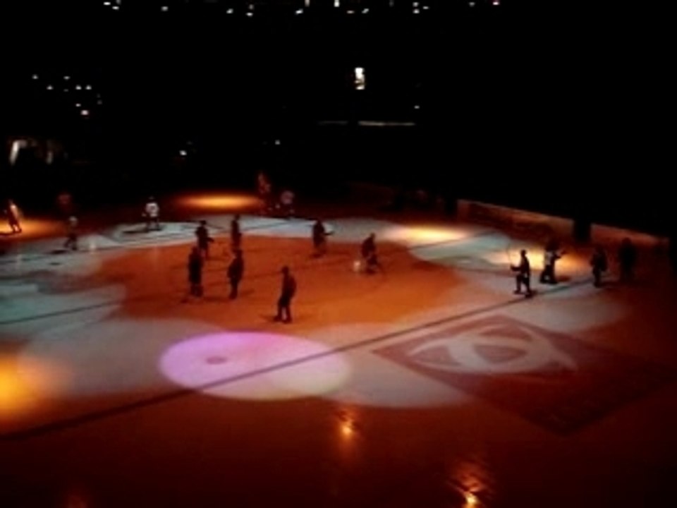 Arrivée sur la glace