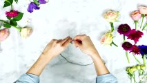 Accesorios DIY: cómo hacer una corona de flores paso a paso