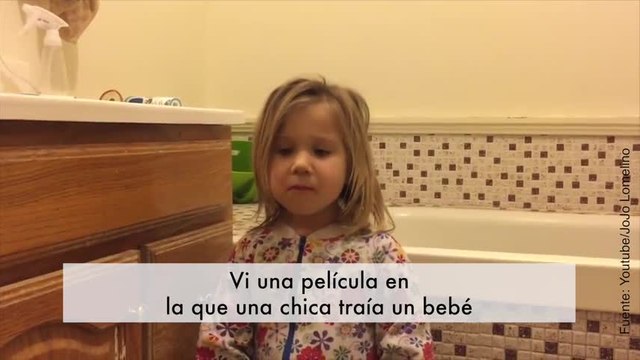 ¡Esta niña tiene claro que no quiere ser mamá!