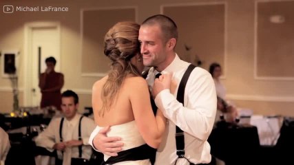 Conmovedor baile de boda sin el padre de la novia