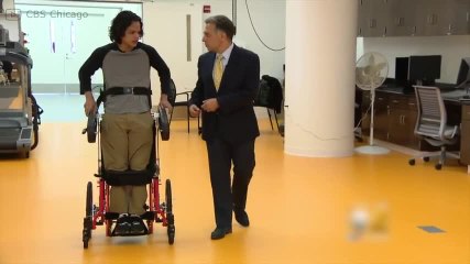 ¡Una silla de ruedas con la que poder "mantenerse en pie"!