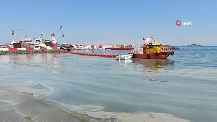 Tekirdağ'da 153 metreküp müsilaj toplandı