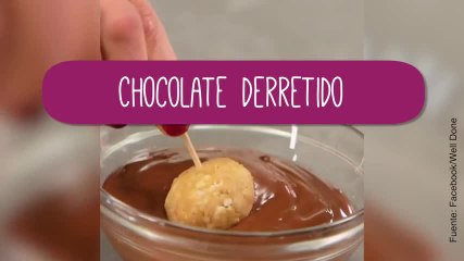Bombones de manteca de cacahuete