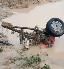 ÇORUM'DA SAĞANAĞIN ARDINDAN DOLU ETKİSİ