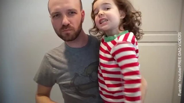 ¡Este padre versiona una famosa canción con sus hijos!