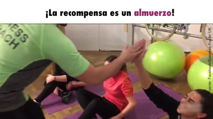 ¿Te imaginas pagar la cuenta con deporte, en lugar de dinero