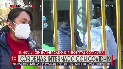 Victor Hugo Cárdenas tiene "compromiso pulmonar importante" y es asistido con oxígeno