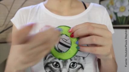 DIY: árbol de Navidad colgante