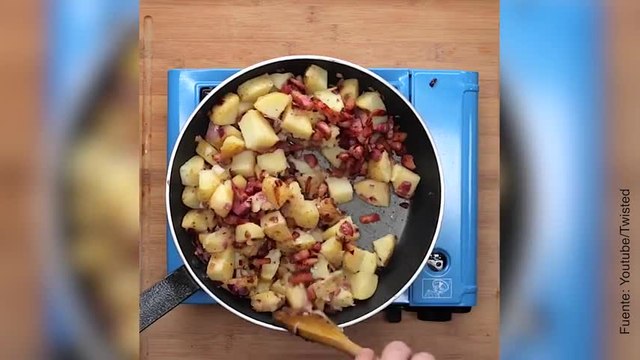 ¡Deliciosa receta al horno con beicon y Camembert!