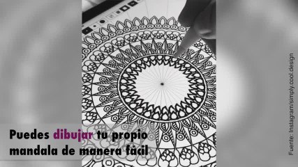 ¡Crea tú misma y pinta mandalas digitalmente!