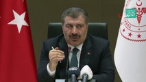 Sağlık Bakanı Fahrettin Koca, Bilim Kurulu Toplantısı'nın ardından açıklamalarda bulundu