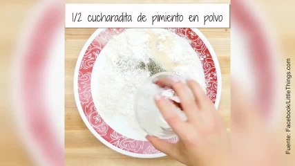 Aritos de pollo fritos, ¡la tentación ha llegado!