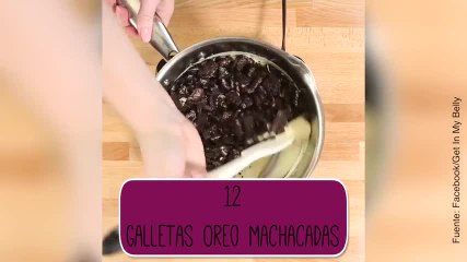 Hecha en casa: ¡tableta de chocolate blanco con Oreo!