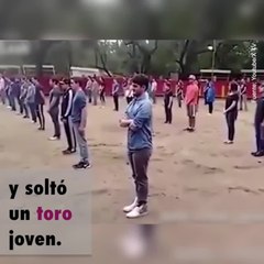 Experimento taurino: ¡un profesor lleva a sus alumnos a una plaza de toros!