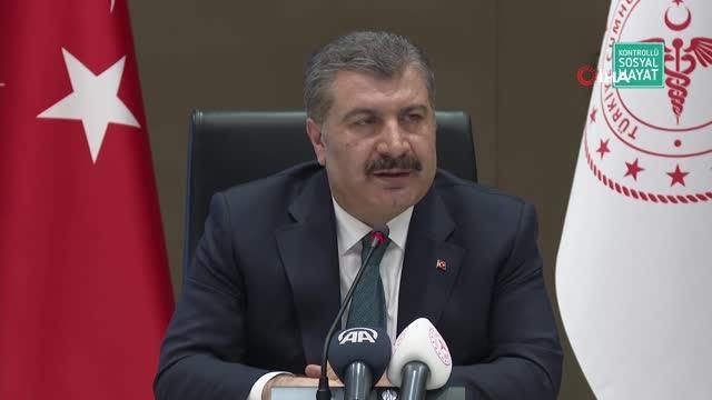 Son dakika haber... Sağlık Bakanı Fahrettin Koca, Bilim Kurulu Toplantısı'nın ardından açıklamalarda bulundu