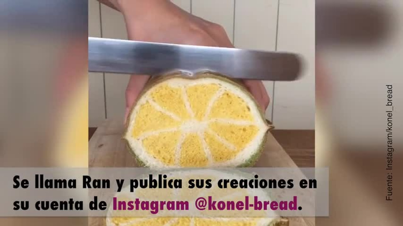 Konel Bread, el pan con dibujos en su interior