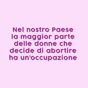 Donne e aborto volontario in Italia