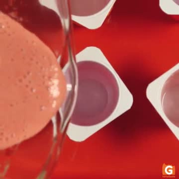 Gelato alla fragola fatto in casa senza gelatiera!