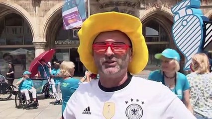 Múnich teñida con con colores arcoíris ante partido con Hungría