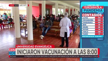 ¡Al fin podemos vacunarnos!, los mayores de 30 acudieron en gran cantidad por su primera dosis
