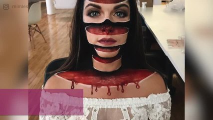 Make up con illusioni ottiche