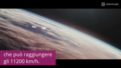 Con questo razzo potremmo andare ovunque nel mondo in meno di un'ora
