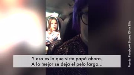 ¡Una niña muy madura para su edad!