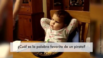 Una niña de dos años muy lista