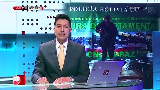 Incautan 14 kilos de marihuana y aprehenden a una persona en ciudad de El Alto
