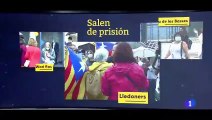 Ana Blanco (TVE) enfurece a los independentistas: Emite imágenes de los golpistas del 1-O junto a la canción 