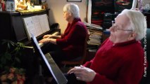 Vídeo de romántico dúo de esta pareja de ancianos