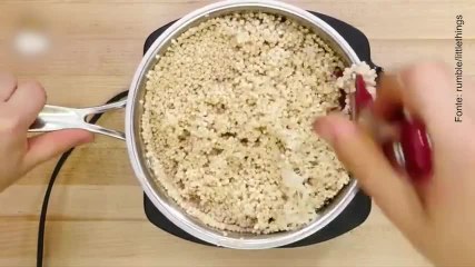 Quinoa soffiata: la video ricetta dei bocconcini