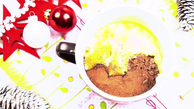 ¿Sabes cómo preparar un delicioso brownie navideño