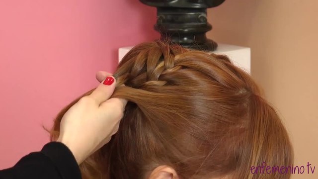 Paso a paso: cómo hacer un moño trenzado
